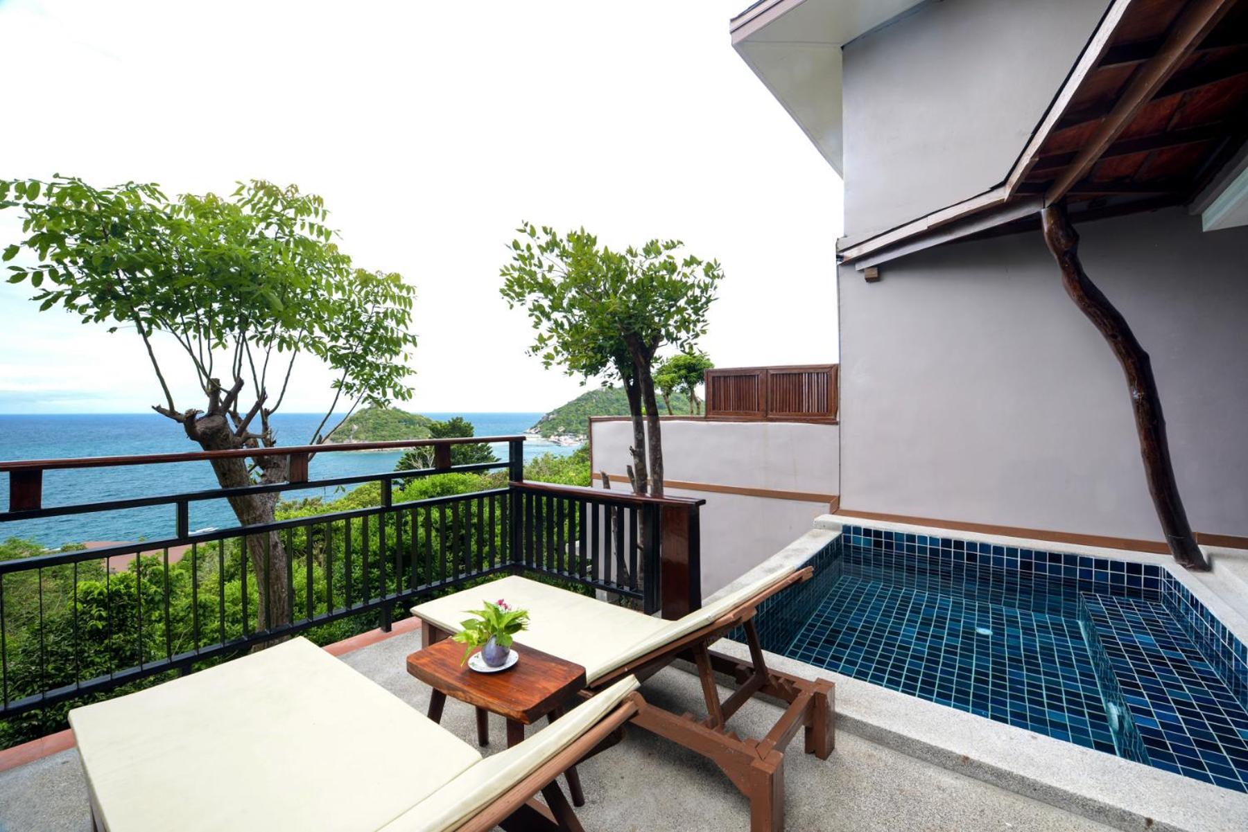 Dusit Buncha Koh Tao By Riya Group Hotell Rum bild